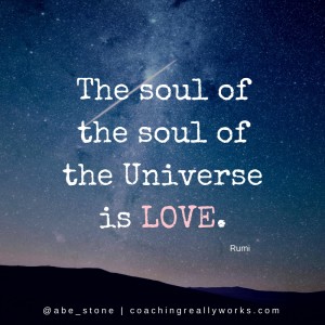 The soul of the soul of the universe is love.